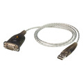 ATEN UC232A Konverter USB zu Seriell RS232 9pol Sub D Adapterkabel, - 33304J