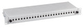 Breakout-Box12SCSimpl,E2000,LC,tiefenverstellbar, 1HE, RAL7035