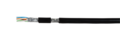 Cat.7 Außenkabel UC900 SS23 4P PE,  -- schwarz, 100m