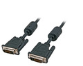 DVI-D Dual Link Kabel, 2x DVI-D 24+1 -- St.-St., AWG 24, 10,0m, schwarz