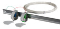 Drop Kabel SC-SC/APC einseitig konfektioniert,  SM G657A2, 2 Fasrig, weiß, DCA, 20m