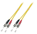 Duplex Patchkabel ST-ST OS2 G652D -- 10m LSZH 3mm gelb - O2003.10