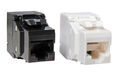 ECOLAN? RJ45 Keystone Cat.6 , UTP Kunststoffgehuse wei,
