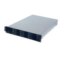FANTEC SRC-2612X07, 2HE 19-Storagegehäuse ohne Netzteil, 680mm tief