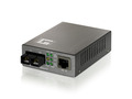 Fast Ethernet PoE-PD Media Konverter -- RJ45-SC-Duplex, 100FX, MM