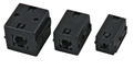 Ferrit-Ringkern 6,5mm, schwarz, eckig --