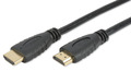 HDMI 4K 60Hz High Speed Anschlusskabel -- mit Ethernet, schwarz, 0,5 m