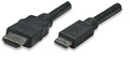 HDMI Kabel High Speed mit Ethernet und -- Mini HDMI Schwarz 5m
