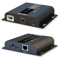 HDbitT 4K HDMI Extender -- Sender/Empfänger, over IP mit IR, 120m - IDATA-EXTIP-3834KV4