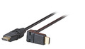 HighSpeed HDMI Anschlusskabel mit Eth. -- 360°, A-A, St.-St., 3,0m, weiß