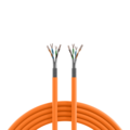 INFRALAN© Cat.7 1000 AWG23,S/FTP 4P CPR -- Eca orange, 25m