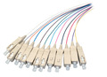 INFRALAN Faserpigtail SC 50/125 OM412-farbiger Satz, 2m