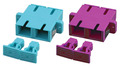 INFRALAN Kupplung SC-Duplex OS2 -- Kunststoff blau, Gehuse: SC-Duplex