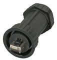 IP68 Kabelverschraubung fr RJ45, feldkonf. Stecker, Kabel-Durchm.: 6,5 -
