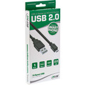 InLine Basic Micro-USB 2.0 Kabel, USB-A an Micro-B ST/ST, schwarz, 1m