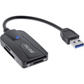 InLine Card Reader USB 3.1 USB-A, für SD/SDHC/SDXC, microSD, UHS-II - 66772A