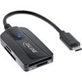 InLine® Card Reader USB 3.1 USB-C, für SD/SDHC/SDXC, microSD, UHS-II - 66772C