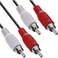 InLine® Cinch Kabel, 2x Cinch, Stecker / Stecker, 3m - 89938A