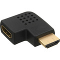 InLine® HDMI Adapter, Stecker / Buchse, seitlich links gewinkelt, - 17600S