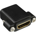 InLine® HDMI Adapter zum Einbau mit Gewinde, HDMI A Buchse/Buchse, - 17600N