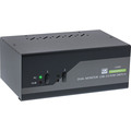 InLine® KVM Desktop Switch, 2-fach, Dual-Monitor DP 1.2, 4K, USB 3.0, - 63652I