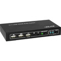 InLine® KVM Desktop Switch, 2-fach, HDMI 4K2K, USB 2.0 Hub, mit Audio - 62602I