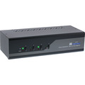 InLine® KVM Desktop Switch, 4-fach, Dual Monitor, DP + HDMI, 4K, USB - 62644I