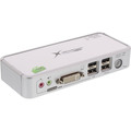 InLine® KVM Switch, DVI, 2-fach, USB (4-fach), mit Audio - 61602C