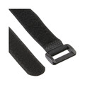 InLine® Klettschlaufen 20x200mm, 10er, schwarz - 59945F