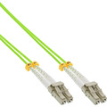 InLine® LWL Duplex Kabel, LC/LC, 50/125µm, OM5, 0,5m - 88544Q