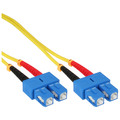 InLine LWL Duplex Kabel, SC/SC, 9/125µm, OS2, 0,5m