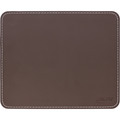 InLine® Maus-Pad Premium Kunstleder braun, 255x220x3mm - 55459C