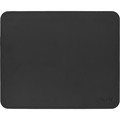InLine® Maus-Pad Premium Kunstleder, schwarz, 255x220x3mm