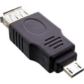 InLine® Micro-USB Adapter, Micro-A Stecker an USB A Buchse - 31600