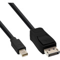 InLine® Mini DisplayPort zu DisplayPort Kabel, schwarz, 5m