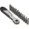 InLine® Mini-Ratschen-Set, mit 12-teiligem Bitsatz - 43034T