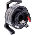 InLine® Netzwerk-Kabeltrommel Outdoor, Cat.6A RJ45 HARTING, 50m, - 78593H