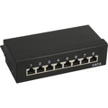InLine® Patchfeld Cat.6 8-fach, Desktop, schwarz, RAL9005 - 76208