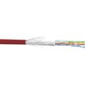 InLine Patchkabel Cat.5e, rot, SF/UTP, AWG26, PVC, 100m