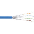 InLine® Patchkabel Cat.6 S/FTP (PiMf), blau, AWG27, PVC, CU, 100m
