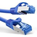 InLine® Patchkabel, Cat.6A, S/FTP, TPE (LSZH), CCA, blau, 1,5m