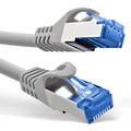 InLine® Patchkabel, Cat.6A, S/FTP, TPE (LSZH), CCA, grau, 1,5m
