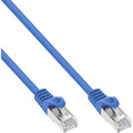 InLine® Patchkabel, F/UTP, Cat.5e, blau, 0,3m - 71533B