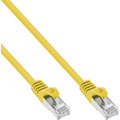 InLine® Patchkabel, F/UTP, Cat.5e, gelb, 0,3m - 71533Y