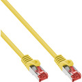 InLine® Patchkabel, S/FTP (PiMf), Cat.6, 250MHz, PVC, CCA, gelb, - 76122Y