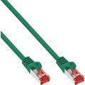 InLine® Patchkabel, S/FTP (PiMf), Cat.6, 250MHz, PVC, CCA, grün, - 76122G