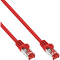 InLine® Patchkabel, S/FTP (PiMf), Cat.6, 250MHz, PVC, Kupfer, rot, - 76422R