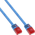 InLine® Patchkabel flach, U/UTP, Cat.6, blau, 1,5m - 71614B