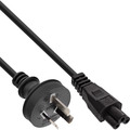 InLine® Power Cable for Notebook, Australia, black, 2m