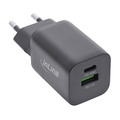 InLine® Power Delivery + Quick Charge USB Netzteil, 33W, USB-A + USB-C, schwarz